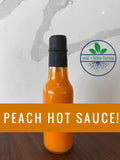 Habanero Peach Hot Sauce!